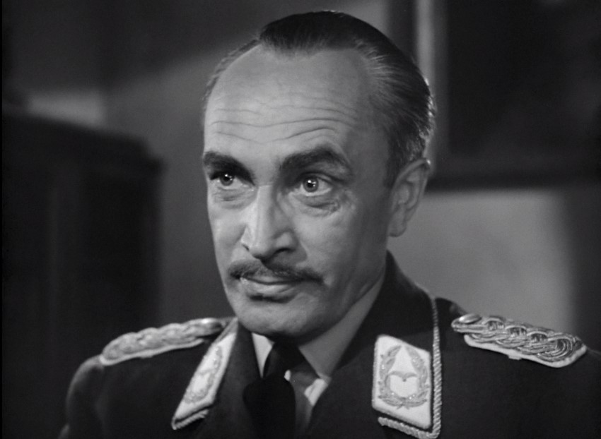 Conrad Veidt in Casablanca as Major Strasser.